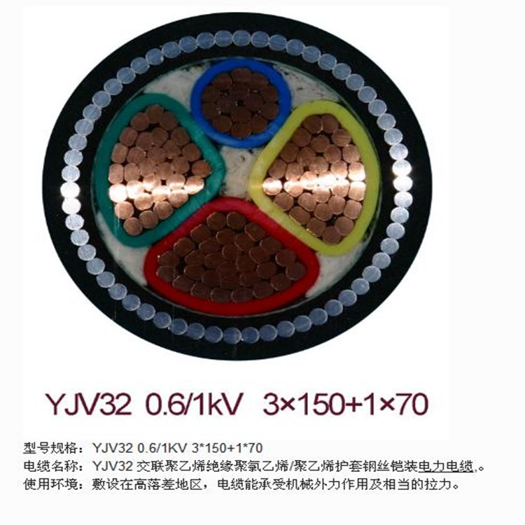 WFYS-YJY防蟻鼠聚烯烴護(hù)套電力電纜